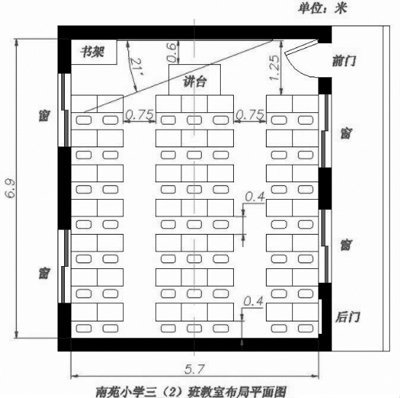 教室高3米,教室里课桌高1.2米,如果把课桌面记