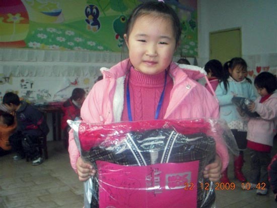 新牌坊小学学前班大三班 捐赠衣服小朋友名单