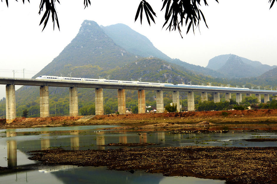 武广客专今首发 揭秘武汉站沿途寻景(组图)_腾