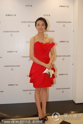 董洁为儿子生日买钻石 想和丈夫潘粤明再合作