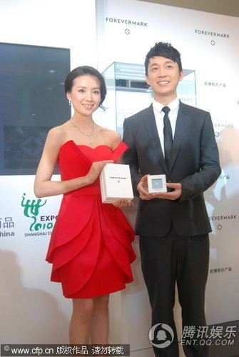 董洁为儿子生日买钻石 想和丈夫潘粤明再合作