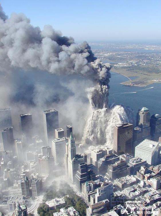 高清图：美国911恐怖袭击最新航拍照片公布_新闻_腾讯网