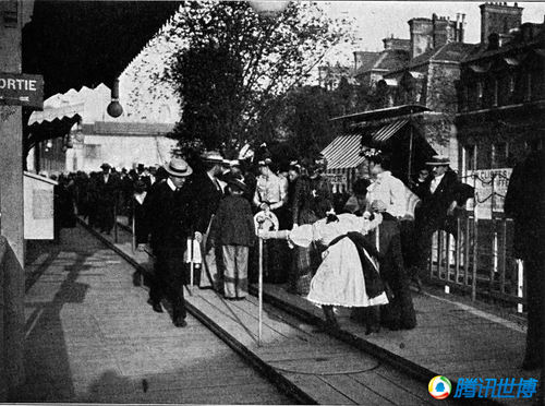 组图:1900年法国巴黎世博会盛况