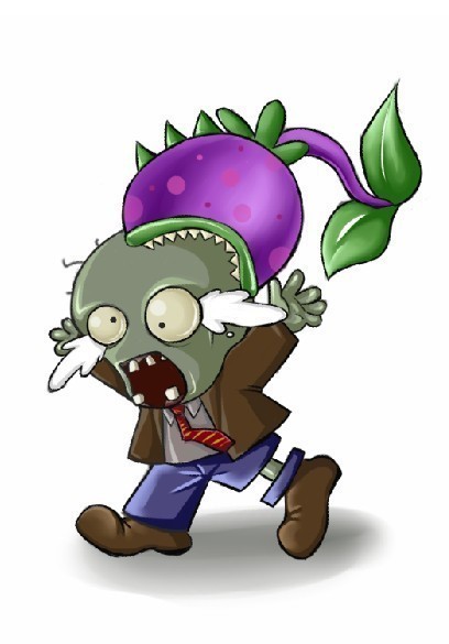 风靡大学校园的植物大战僵尸软陶版主角图