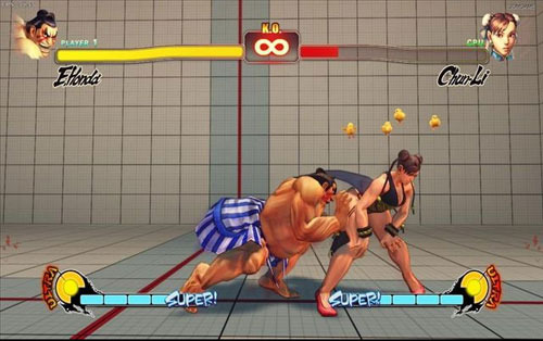 火花 《街霸4》超强猥琐截图集结_大秦<em>游戏</em>__