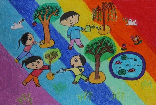 环保教育 从娃娃抓起