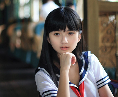 最萌可爱美少女照片图片