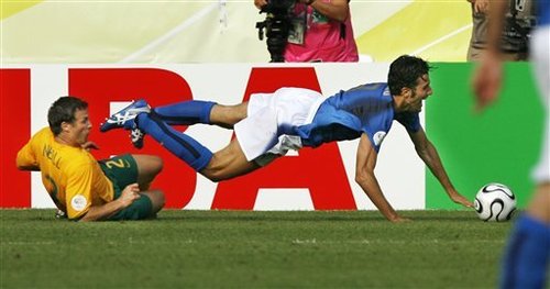 世界杯十大难忘瞬间:小贝染红 巴蒂伤心泪水