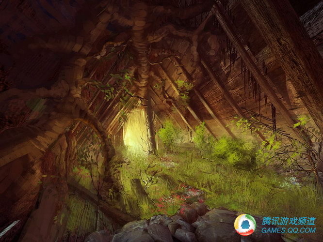 《秘密世界》场景设定原画(15张)