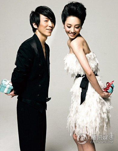 潮女白百何酷感十足 与陈羽凡夫妻携手秀浪漫【图】