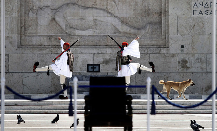 高清图:希腊庆祝独立战争纪念日