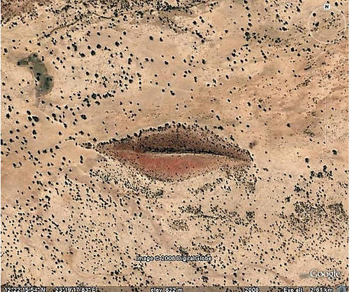 换个角度看地球诡异的google地图