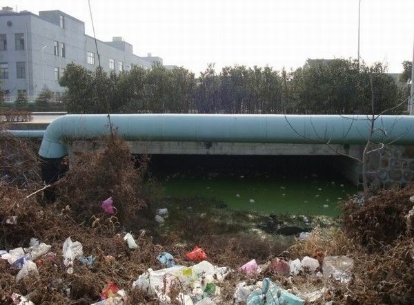 图文案例-无锡的水环境污染和乱开发有关