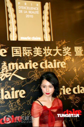 徐若瑄挤掉美女舒淇 荣登美妆大奖“美肌天后”【图】