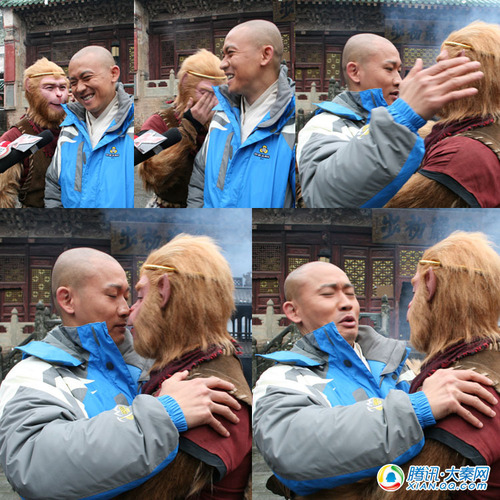 张纪中版西游记武当山上补戏 大秦网探班(图)