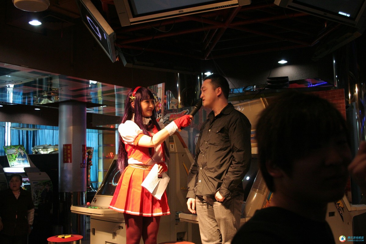 组图:《拳皇世界》测试资格赛现场图片