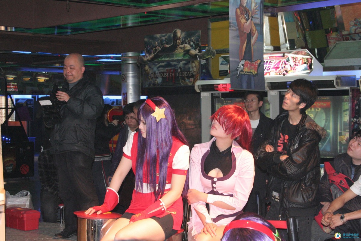 组图:《拳皇世界》测试资格赛现场图片