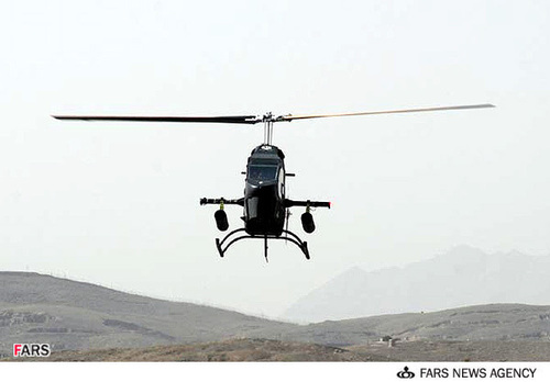 组图:伊朗山寨美国贝尔-206制造攻击直升机