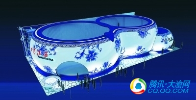 高清:省市自治区直辖市馆掠影 彰显区域特色_