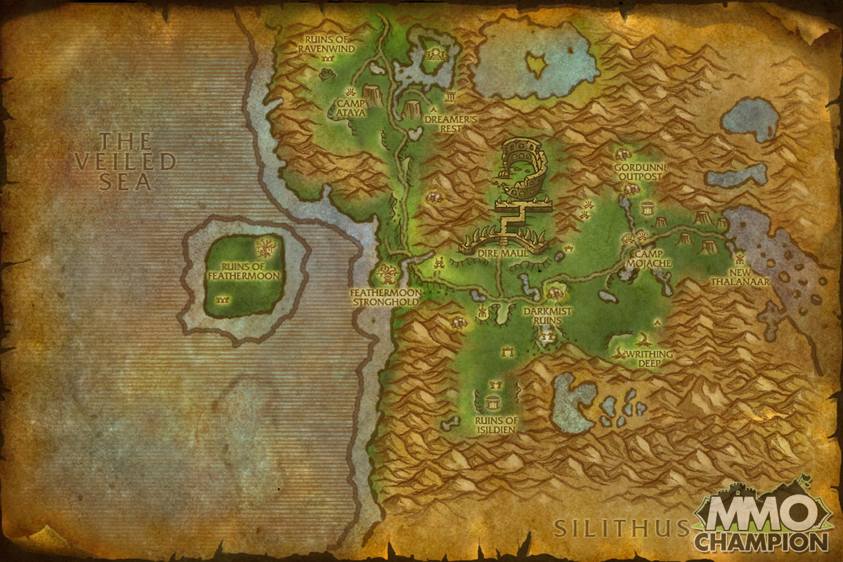 大灾变地图修改完毕:艾泽拉斯大陆巨变