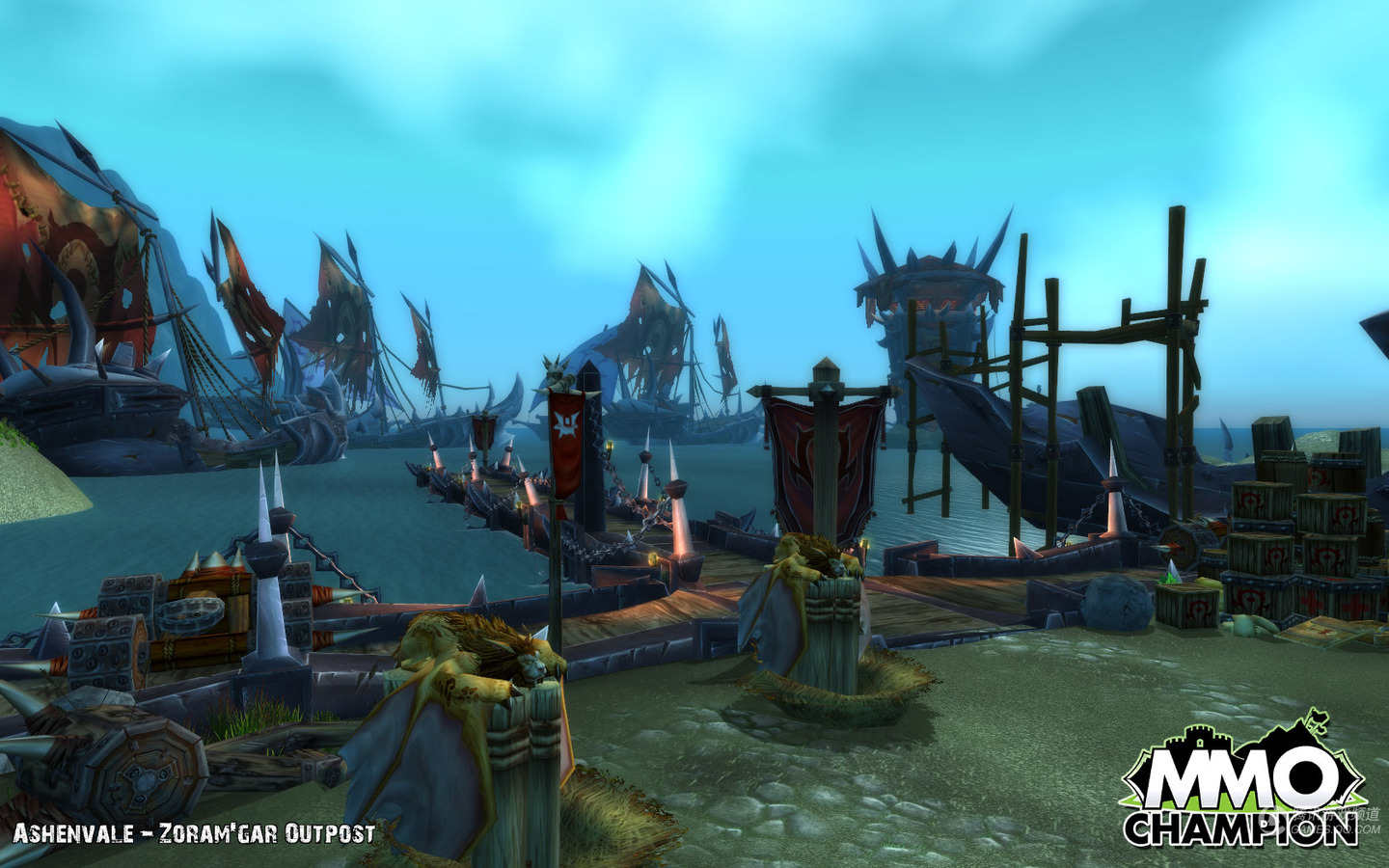 大灾变灰谷场景修改:部落营地盖在联盟家门口