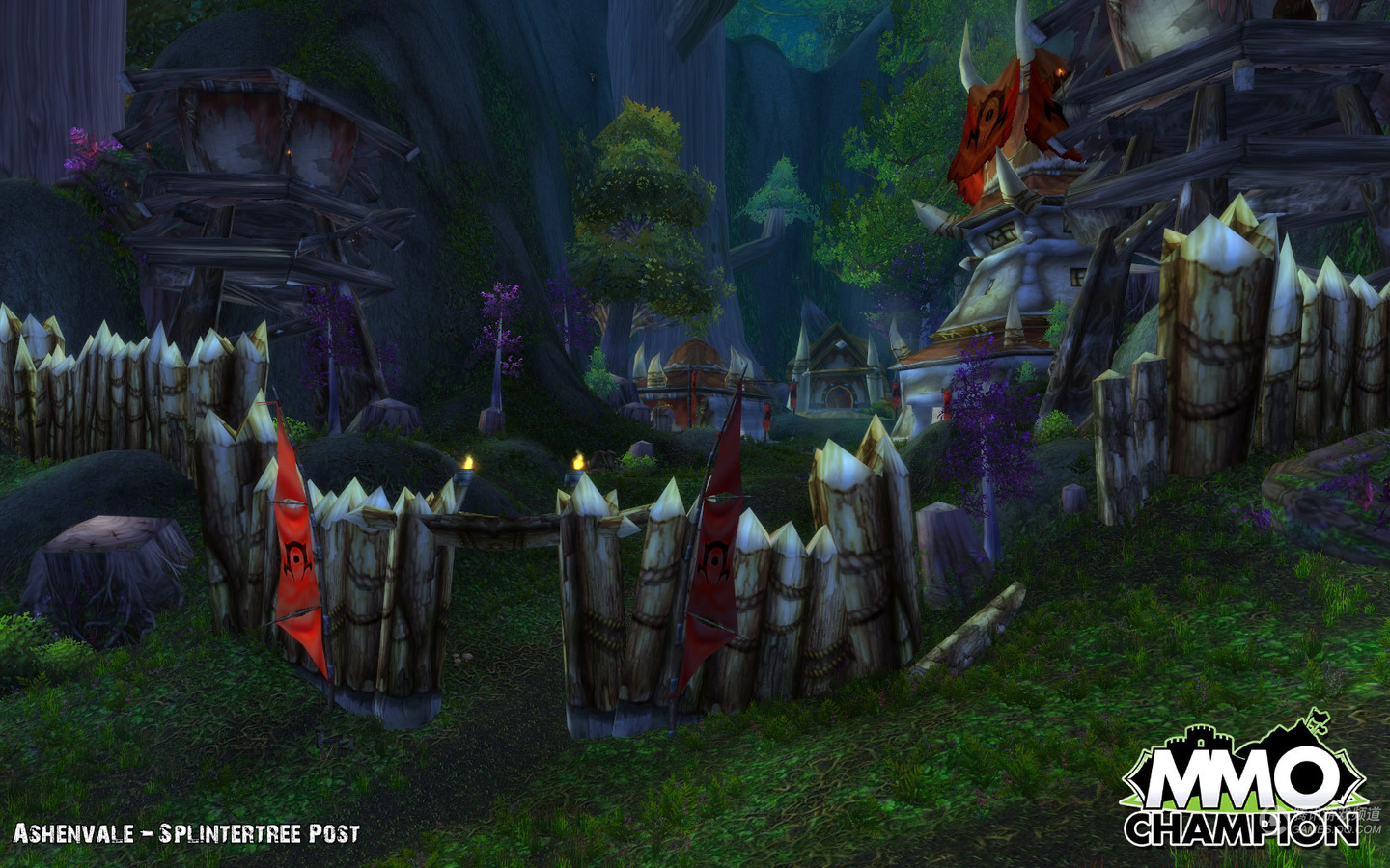 大灾变灰谷场景修改:部落营地盖在联盟家门口