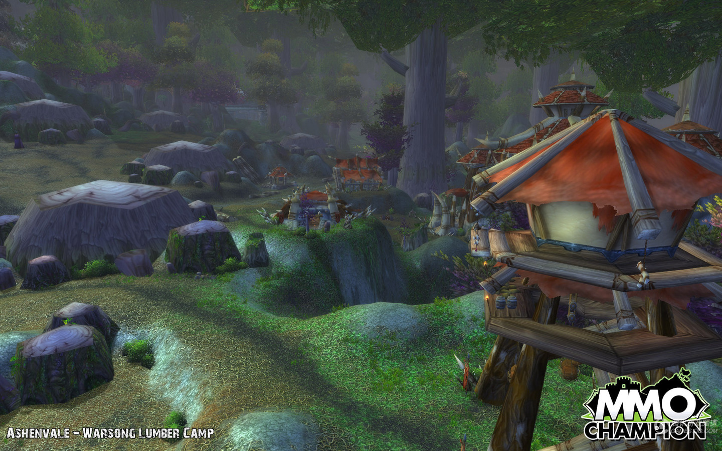 大灾变灰谷场景修改:部落营地盖在联盟家门口