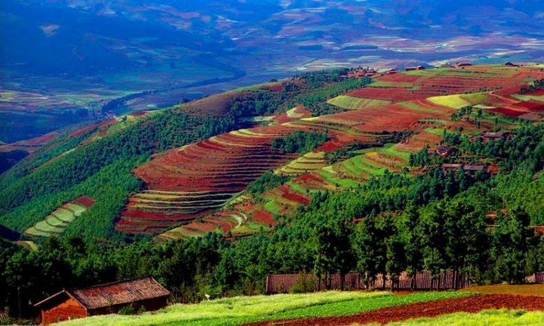 高清:震撼人心的美+云南滇中红土高原