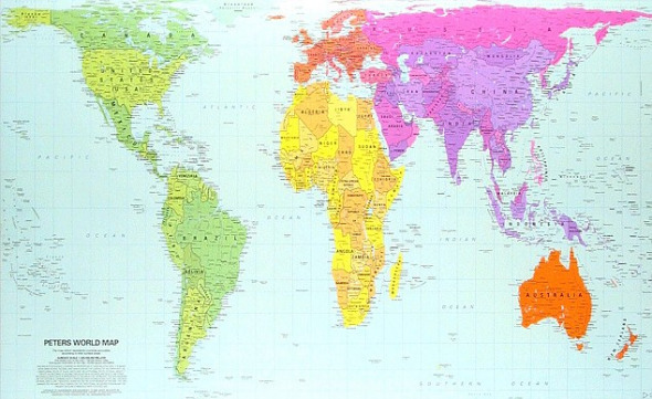 高清:十张改变世界的地图 中国地球仪入选