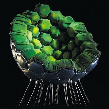 趣味十足的海洋软体生物椅_家居美图