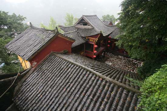 古建筑-北碚陈家大院 开县余家大院 仙女洞