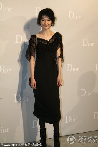 dior大秀张曼玉董洁斗贵气 大s李冰冰施性感【图】