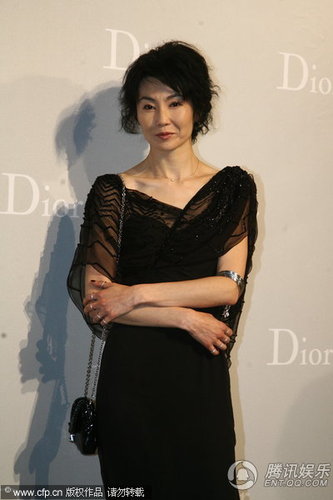 dior大秀张曼玉董洁斗贵气 大s李冰冰施性感【图】