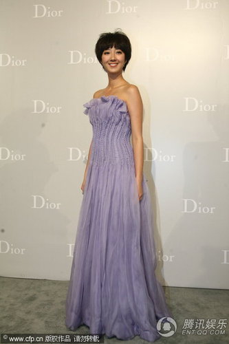 dior大秀张曼玉董洁斗贵气 大s李冰冰施性感【图】