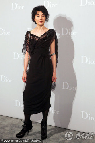 dior大秀张曼玉董洁斗贵气 大s李冰冰施性感【图】