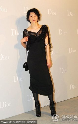 dior大秀张曼玉董洁斗贵气 大s李冰冰施性感【图】