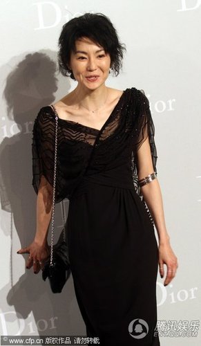 dior大秀张曼玉董洁斗贵气 大s李冰冰施性感【图】