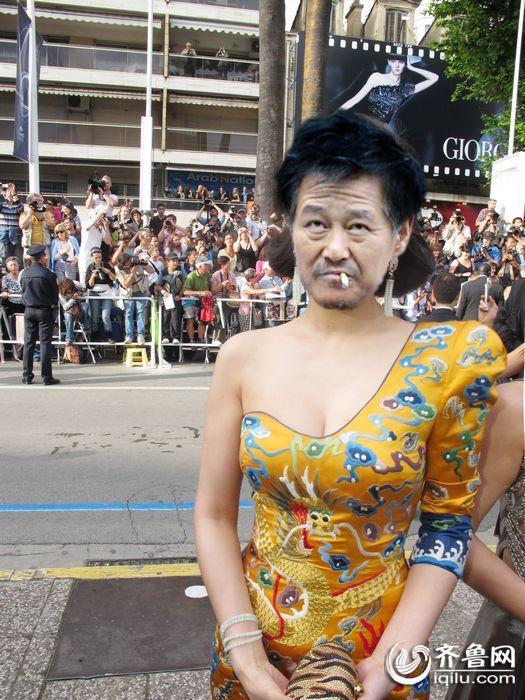 范冰冰的龙袍穿在凤姐和芙蓉姐姐身上是啥样_