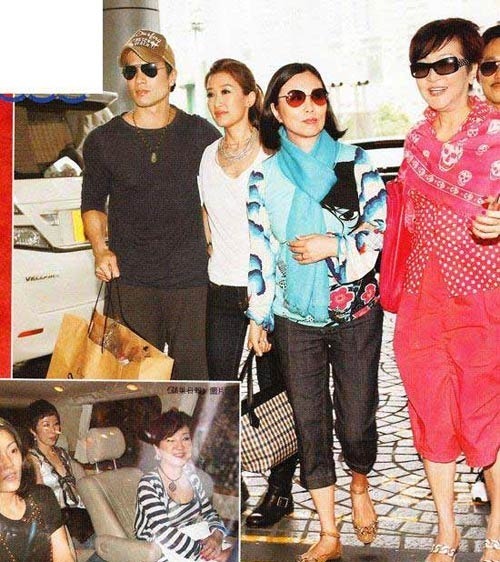 狄波拉独霸两孙子 张柏芝母亲感叹没感觉【图】