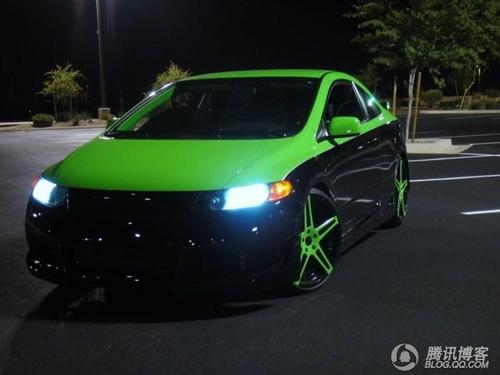 车友很二很另类的思域改装