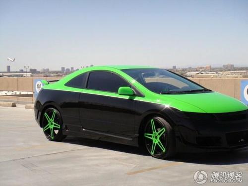 车友很二很另类的思域改装