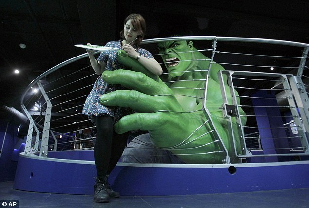 高清:钢铁侠绿巨人将亮相杜莎夫人蜡像馆