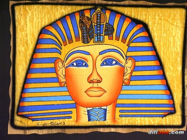高清:埃及国粹——传承五千年的纸草画艺术