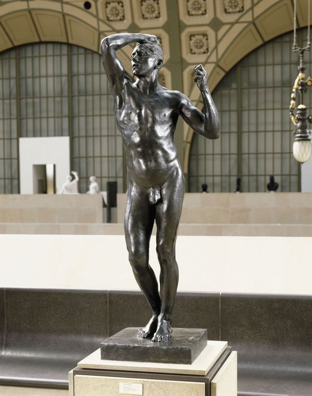 高清:法国馆7大国宝之罗丹雕塑《青铜时代》