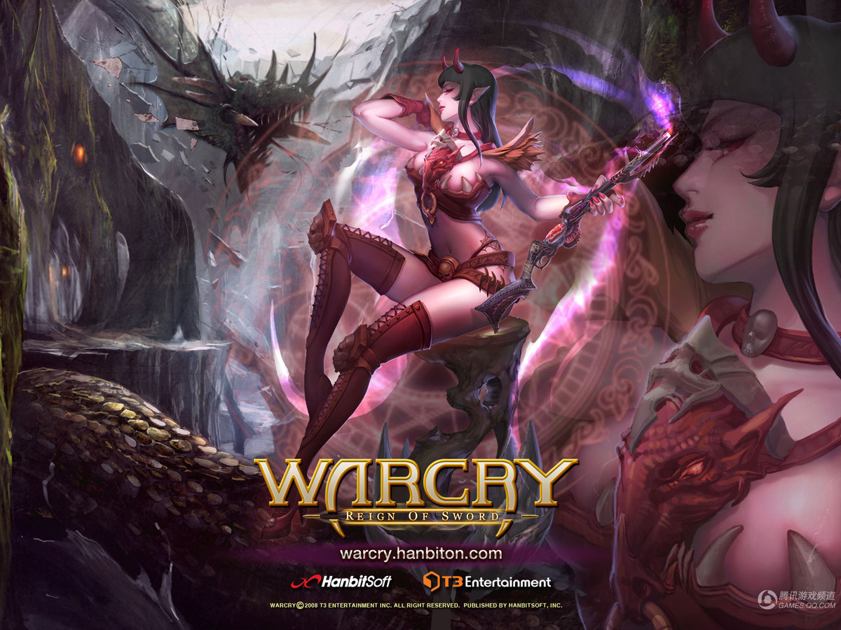 射击网游《warcry》放出美女角
