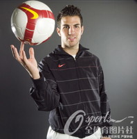 组图:法布雷加斯精彩瞬间童趣嬉闹浴血奋战