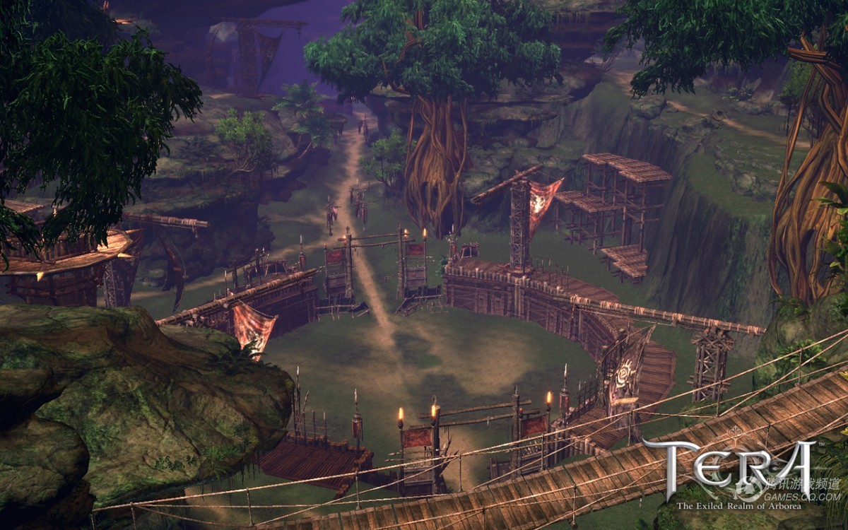 《TERA》最新地下宫殿高清截图 配置公布