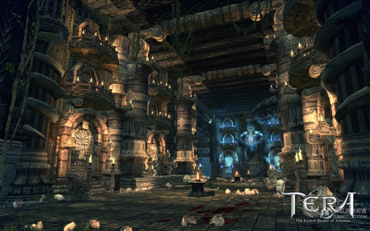 《TERA》最新地下宫殿高清截图 配置公布