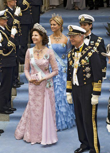 瑞典国王迎娶了德