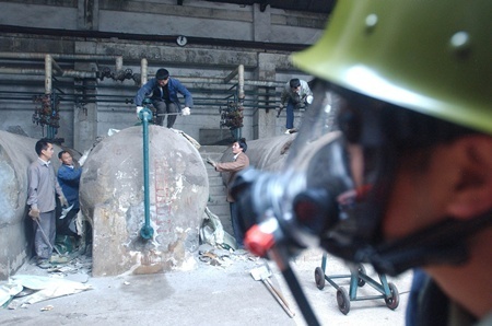 2003年4月16日,重庆天原化工厂氯气爆炸事故